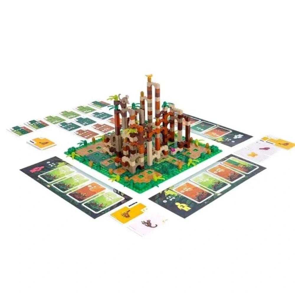 LEGO Monkey Palace Board Game. Build your way to victory Brick by Brick